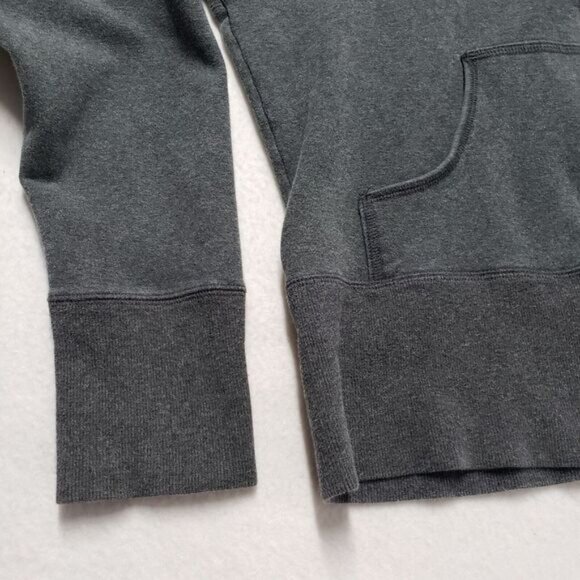 Champion Jacket Women XL Gray Fleece Full Zip Sweatshirt Yoga Workout Y2k Fitted - Picture 11 of 16